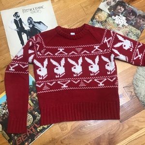 Rare Vintage 70s Playboy Sweater